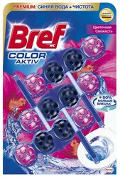 Bref туалетный блок Color Active Цветочная свежесть