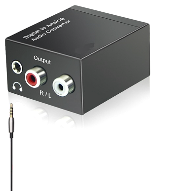 Конвертер Digital to Analog+3,5 jack audio converter