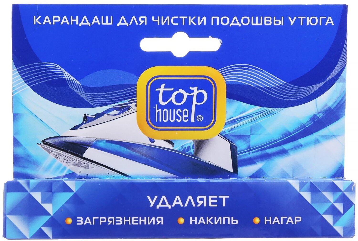 Top House Карандаш для чистки подошвы утюга универсальный 32 гр - фотография № 4