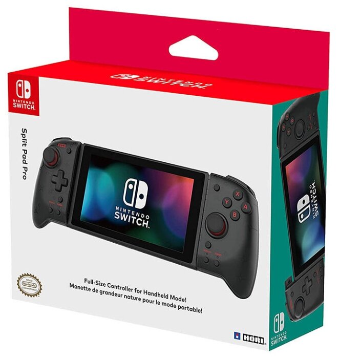 Nintendo Switch Контроллеры Hori Split pad pro Black для консоли Switch NSW-298U