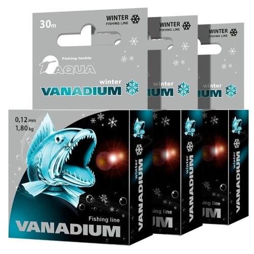 фото Леска зимняя aqua vanadium