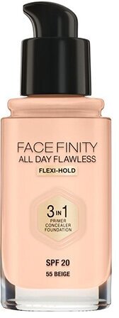 Max Factor Тональная Основа Facefinity All Day Flawless 3-in-1 Товар 70 тон warm sand HFC Prestige International IE - фото №5