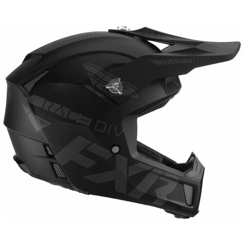 Шлем кроссовый зимний снегоходный FXR Clutch Evo Black Ops, S
