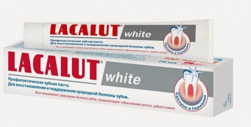 Изображение товара Зубная паста Lacalut White, 75мл