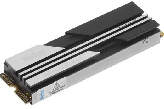 SSD диск Netac M.2 (2280) NV5000 NVMe PCIe 500GB NT01NV5000-500-E4X (heat sink)