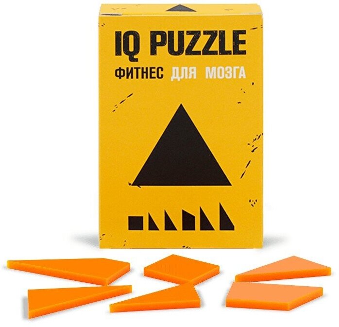 IQ PUZZLE Треугольник (6 деталей)