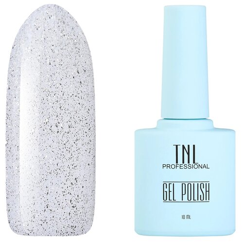 TNL Professional гель-лак для ногтей 8 Чувств, 10 мл, 10 г, №325- сияющий шампань