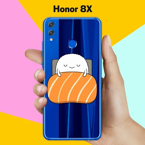 Силиконовый чехол Суши засыпает на Honor 8X силиконовый чехол суши засыпает на honor 10 lite