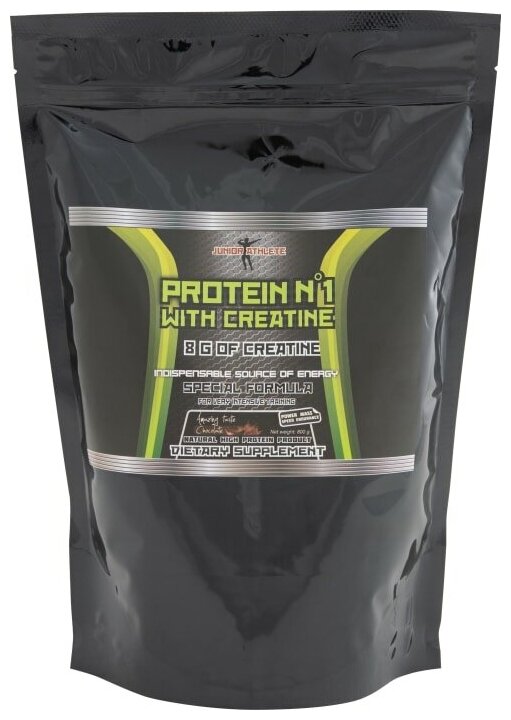 Протеин Junior Athlete Protein №1 с креатином Шоколад 800г