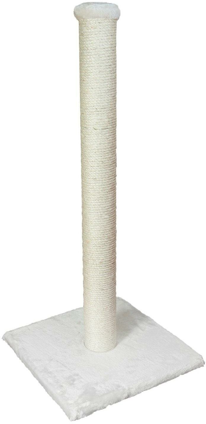 Nobby когтеточка-столбик для крупных кошек кремовая, 40 см х 40 см х 90 см - фотография № 2
