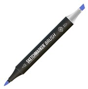 Маркер Sketchmarker Brush двухсторонний на спирт. основе цв. B112 Гортензия