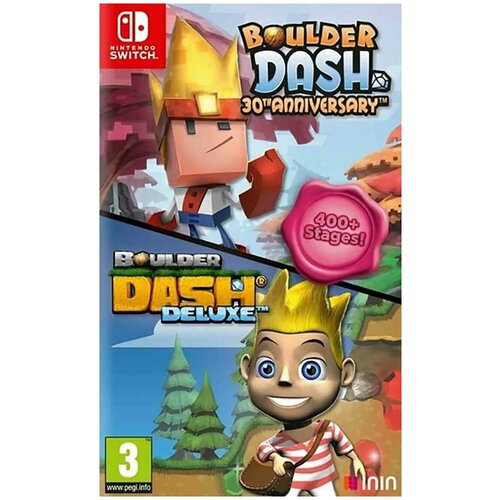 карты испытаний dash Boulder Dash Ultimate Collection Русская версия (Switch)