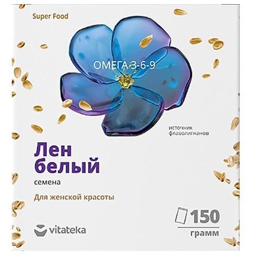 Биокор семена Vitateka льна Женская красота, 150 г