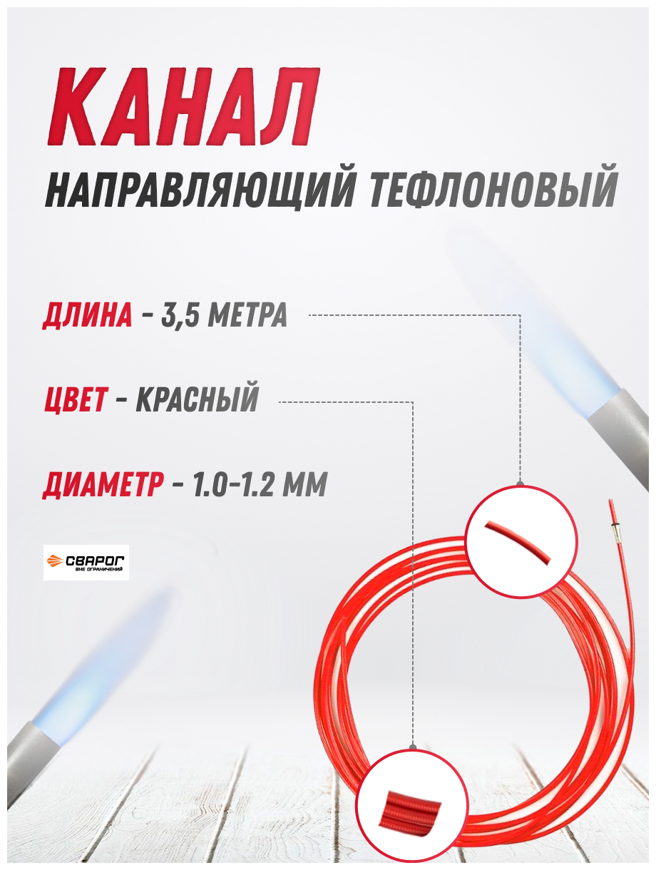 Направляющий канал для MIG/MAG-сварки Сварог - фото №2