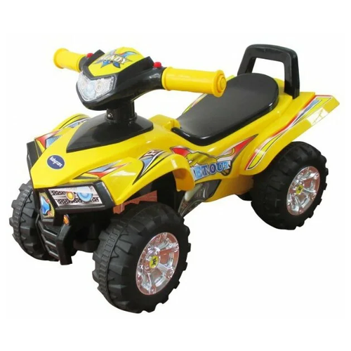 Каталка-толокар Babycare Super ATV (551), желтый babycare super atv с кожаным сиденьем 551 чёрный