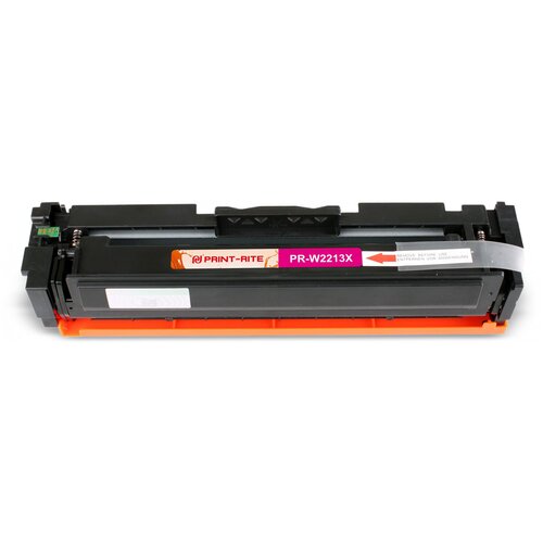 картридж cactus cs w2213x для hp color laser m255 mfp m282 m283 2450стр пурпурный Картридж Print-Rite TFHBAZMPU1J W2213X пурпурный, для HP M255/MFP M282/M283, ресурс до 2450 страниц