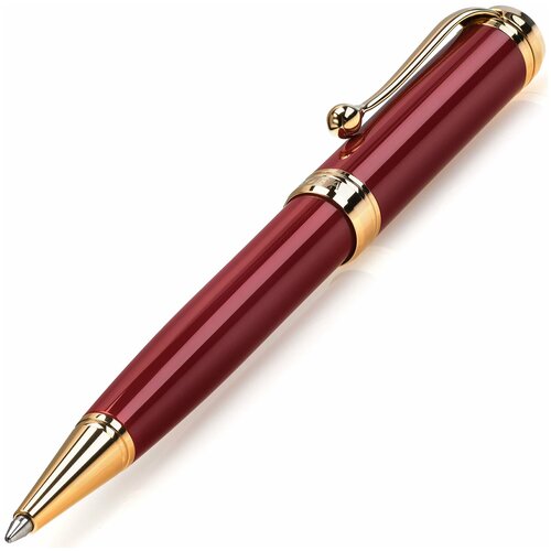 Шариковая ручка Aurora Talentum Bordeaux Barrel and Cap Gold Plated Trim (AU D32-X)