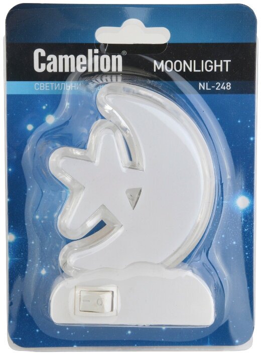 Ночник с выключателем Camelion NL-248 LED