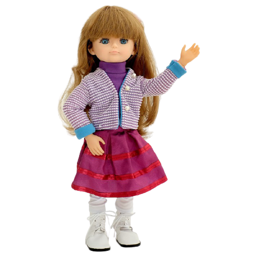Интерактивная кукла Tongde Алиса с микрофоном и аксессуарами, T23-D6073 сиреневый сильванская ю привет этикет