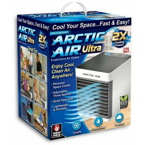 Компактный мини-кондиционер Arctic Air Ultra 2x компактный мини кондиционер arctic air ultra new