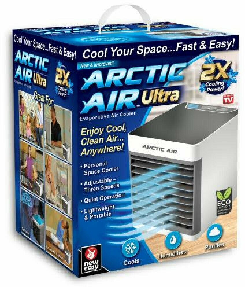 Компактный мини-кондиционер Arctic Air Ultra 2x