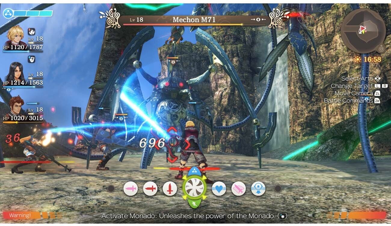 Игра Xenoblade Chronicles: Definitive Edition