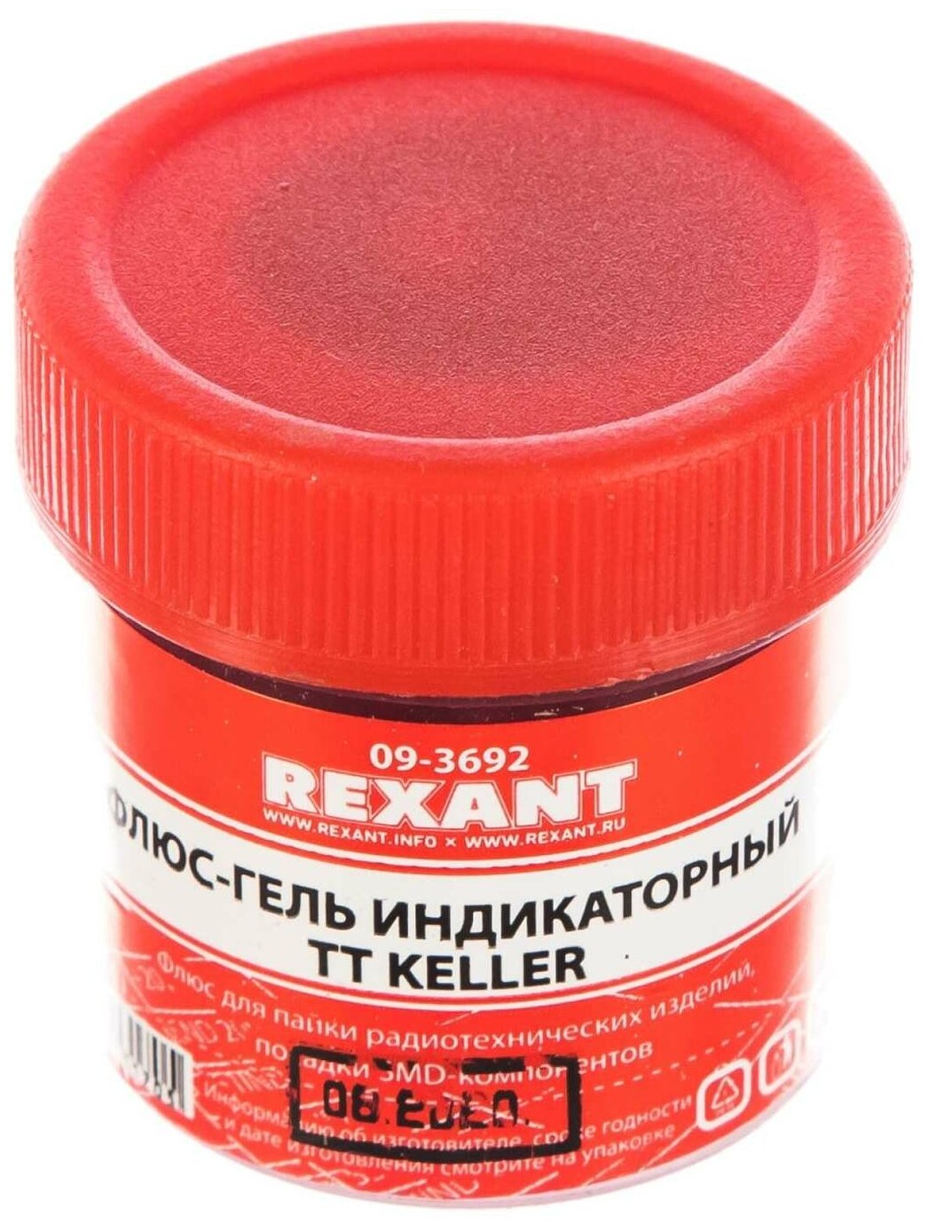 Флюс-гель индикаторный TT KELLER 20 мл REXANT 09-3692