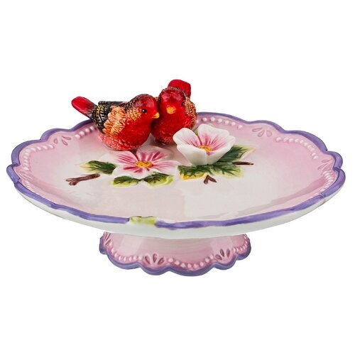 фото Lefard тортовница птички 22 см