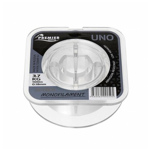 фото Леска premier uno 0,16mm/100m clear nylon pr-u-c-016-100 premier fishing