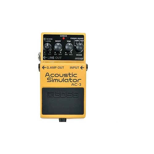 Boss Педаль эффектов AC-3 Acoustic Simulator процессоры эффектов и педали для гитары boss gt 1