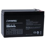 Аккумуляторная батарея Pitatel HR7.2-12 12В 7.2 А·ч - изображение