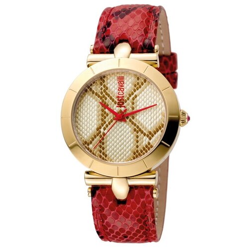 Наручные часы Just Cavalli Snake 52465, бежевый, золотой