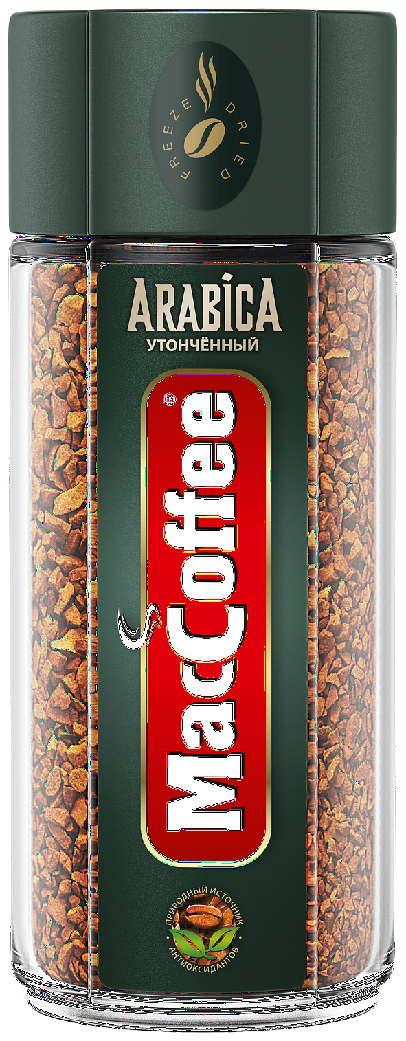 Кофе растворимый MacCoffee Arabica, стеклянная банка, 100 г - фото №10