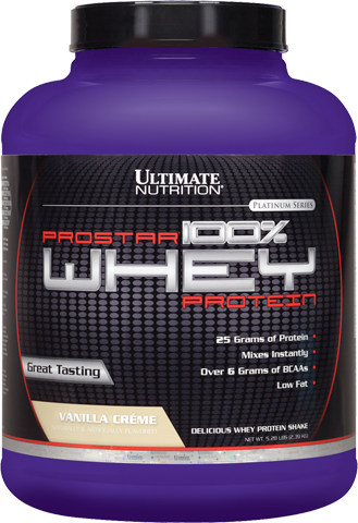 Ultimate Nutrition 100% Prostar Whey Protein (2390г) Клубника