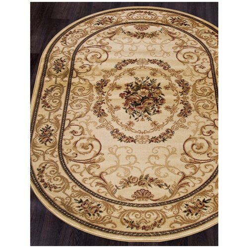 Ковер OLYMPOS - Овал Кремовый, Классический, CREAM (250 см. на 500 см.)