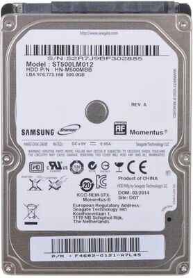 Внутренний жесткий диск Seagate Barracuda ST500LM012 500 Гб