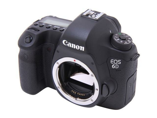 Canon EOS 6D DSLR Camera Body – Full-Frame, 20.2MP, Excellent Condition, Black