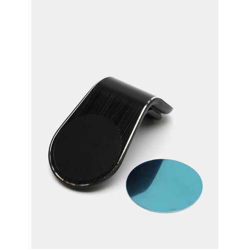 Магнитный держатель телефона L-формы, Цвет Черный автомобильный магнитный держатель для телефона l формы цвет черный