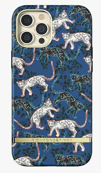 Чехол Richmond & Finch для iPhone 11 Pro Max FW20 Blue Leopard, цвет Синий леопард (R42997)