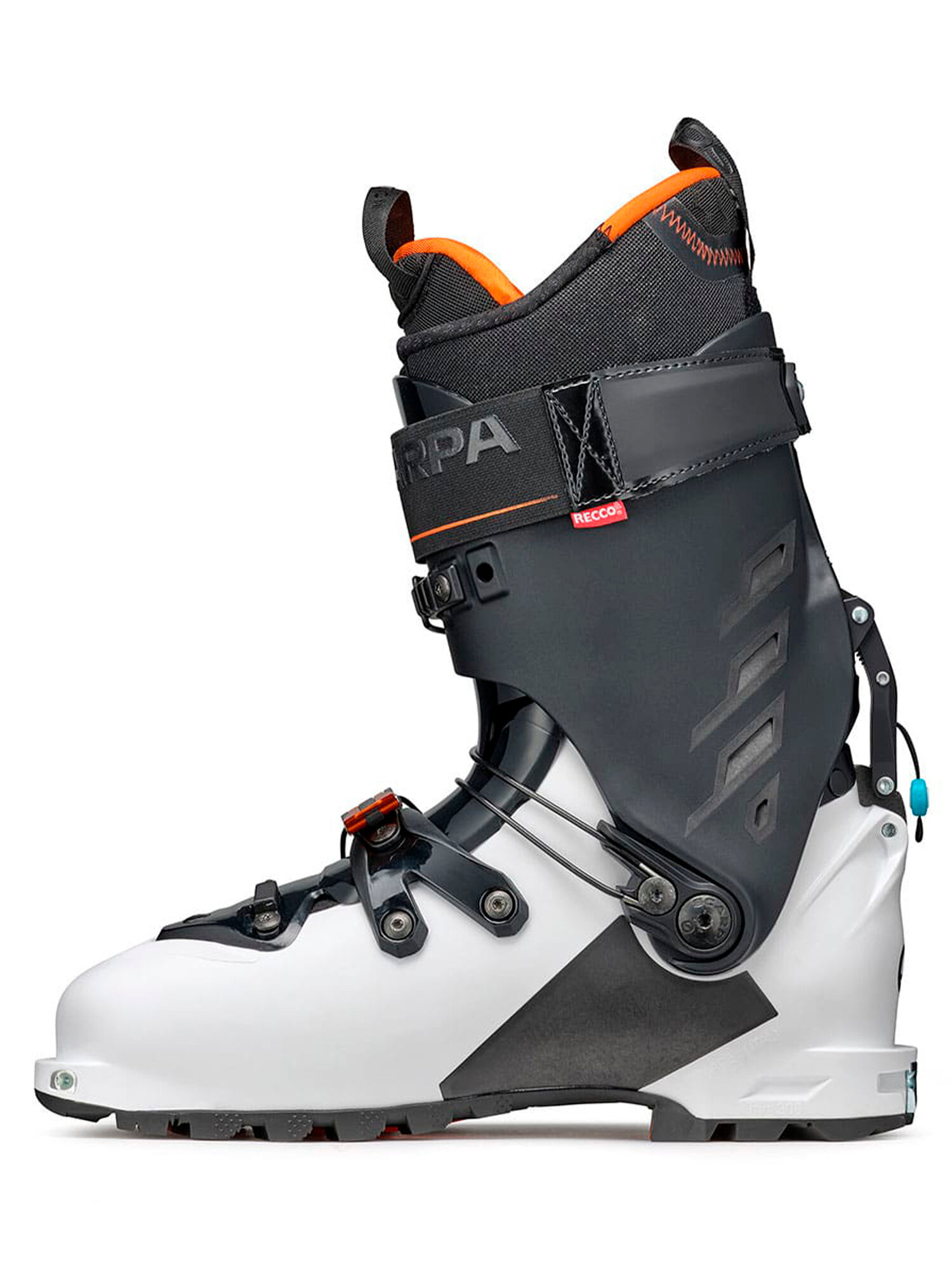 Горнолыжные ботинки Scarpa Maestrale RS White/Black/Orange (см:26,5)