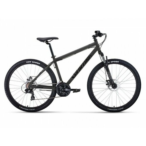 Велосипед 27.5 FORWARD SPORTING 2.0 (DISK) FR (7-ск.) 2023 (рама 17) черный