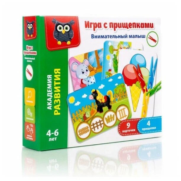 Настольная игра Vladi Toys Внимательный малыш VT5303-04