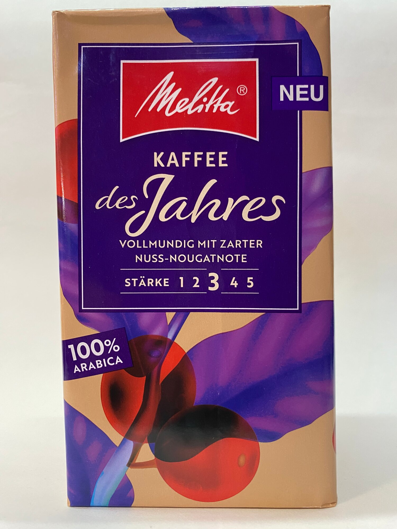 Кофе натуральный молотый Melitta Brasilien, 500г, Германия