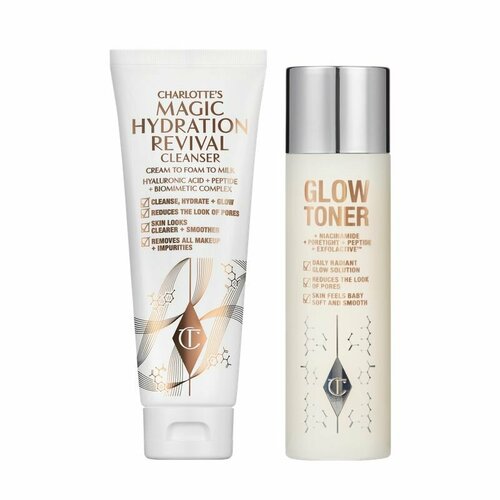 Charlotte Tilbury Набор уходовой косметики Magic Cleanse Tone and Glow Duo 21900₽