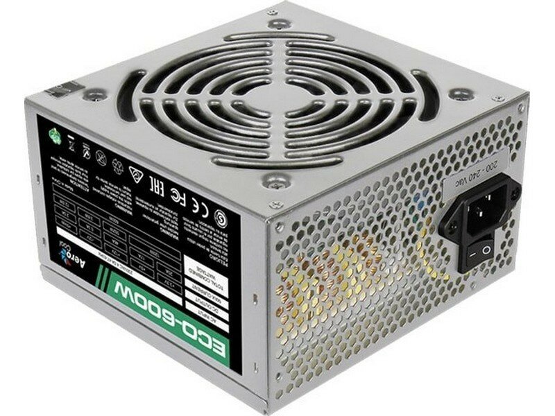 Блок питания Aerocool ECO-600W