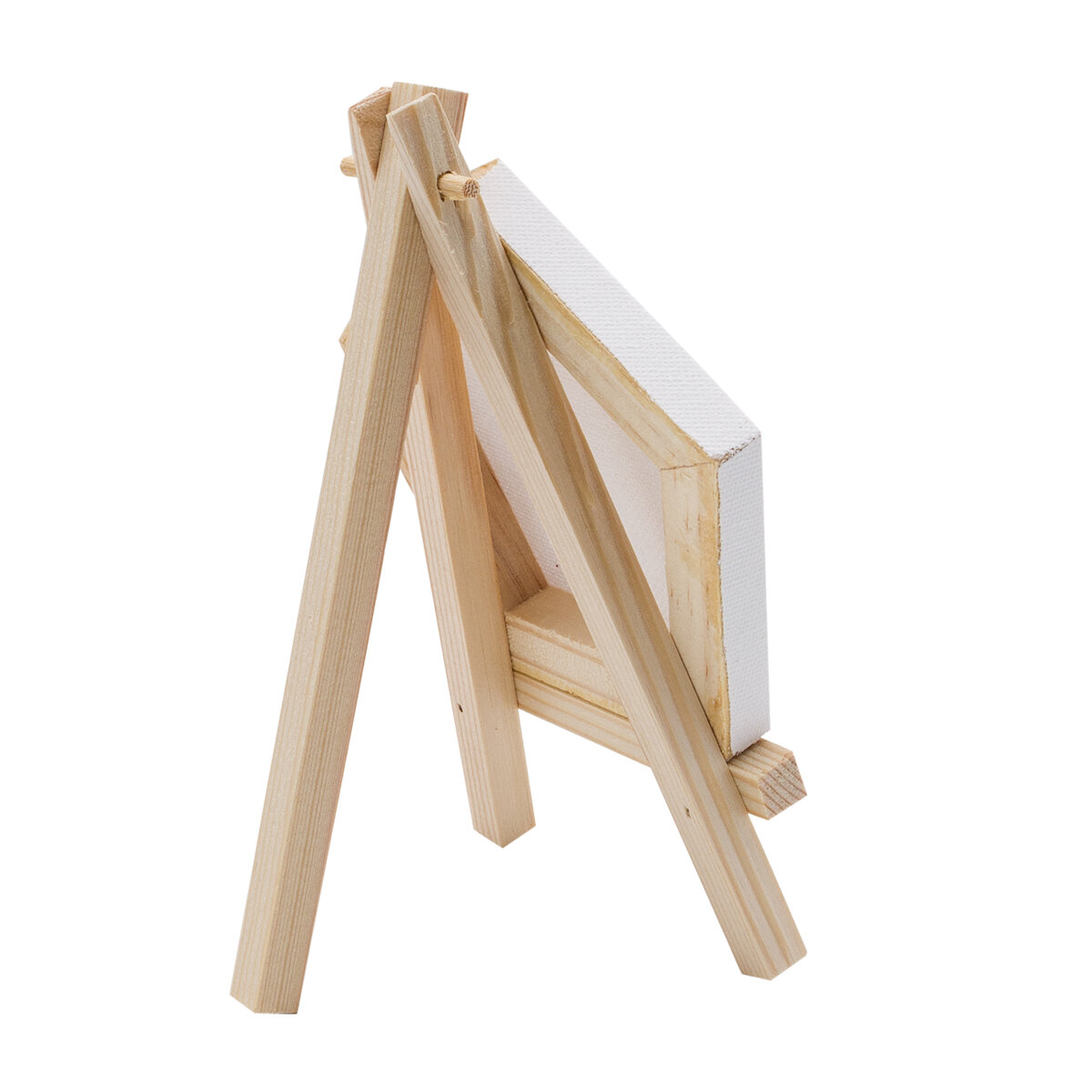 Мини мольберт с холстом Айрис 2AR23505, (пятиугольный), 10*10 см — фото 1