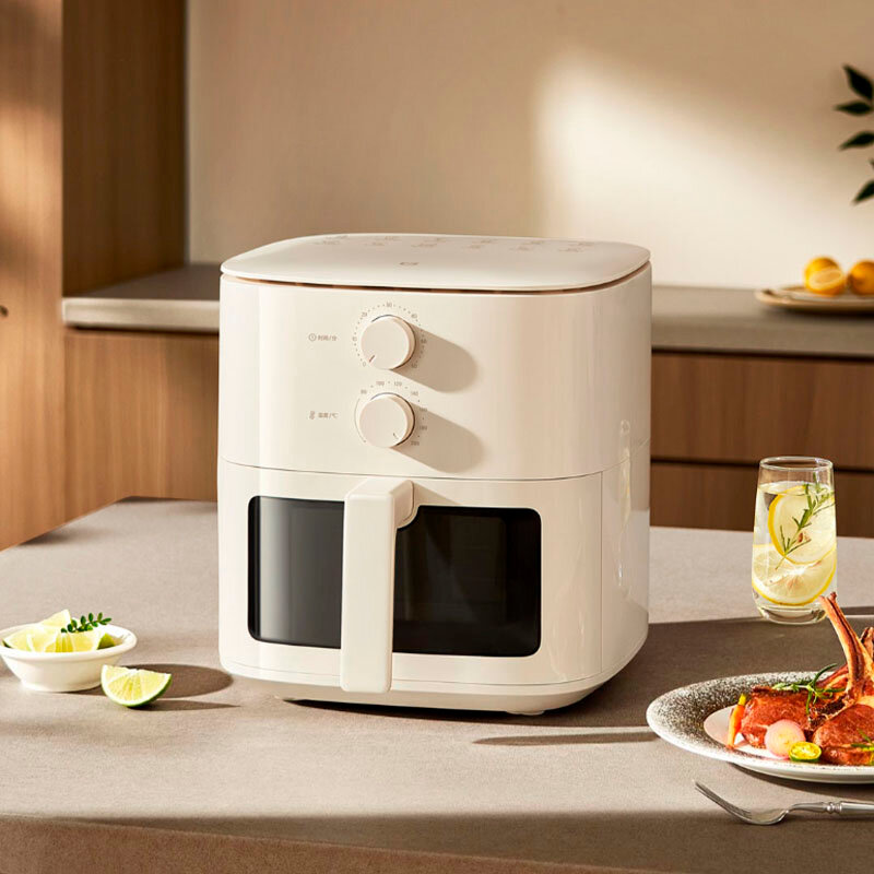 Картинки Xiaomi фритюрница (аэрогриль) MiJIA Smart Air Fryer N1 5L(MAF11), белый CN