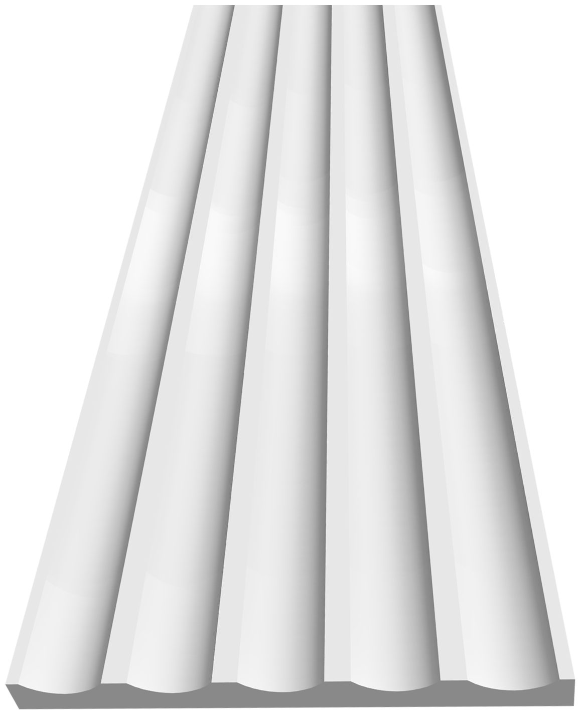 Панель стеновая DD902 (3 метра) ударопрочная Decor-Dizayn  300*1*13 см 1 штука