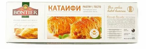 Тесто Bontier Катаифи — купить в интернет-магазине на Яндекс Маркете