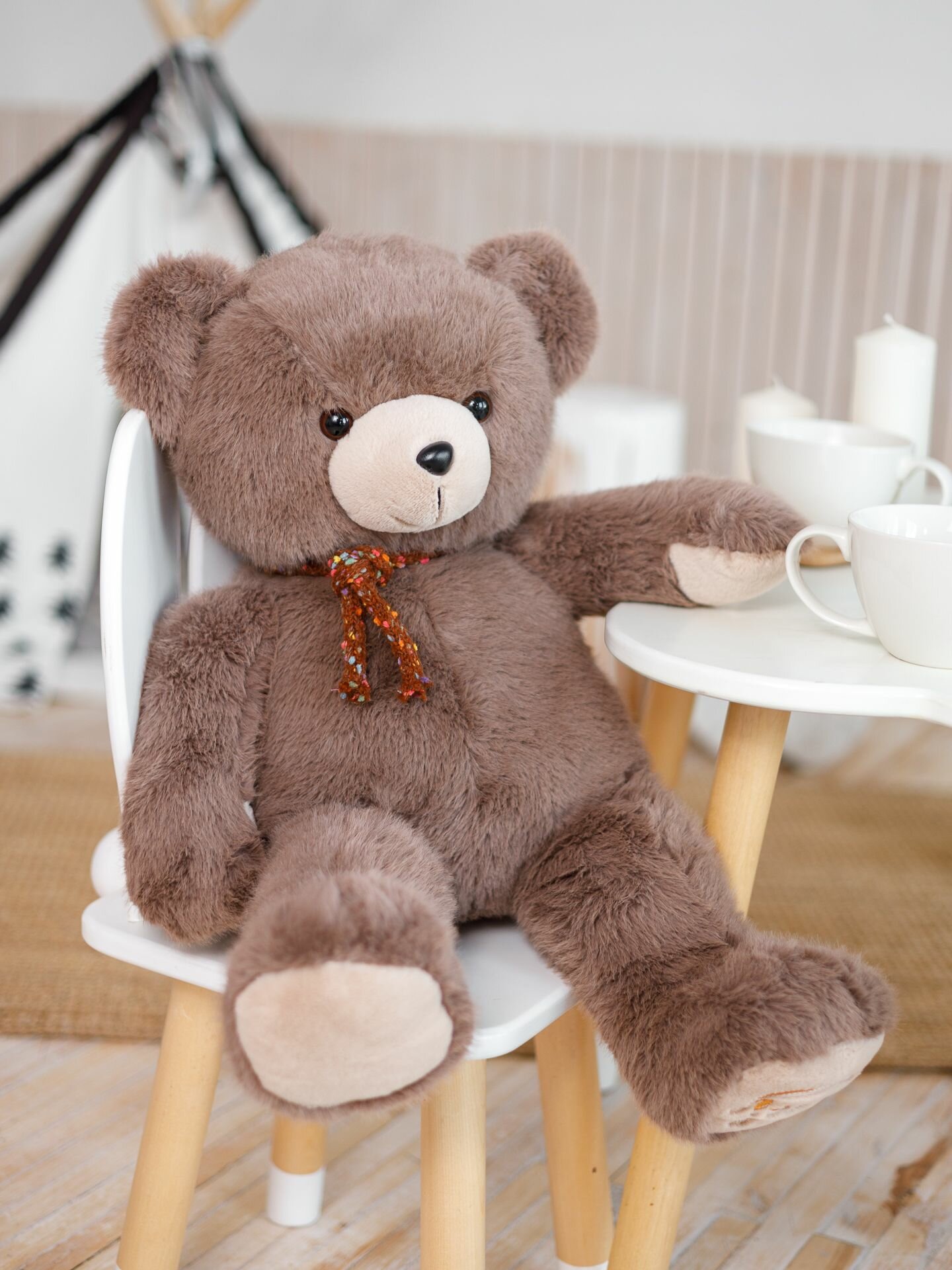 Изображение Мягкая игрушка Медведь Хонька, 60 см